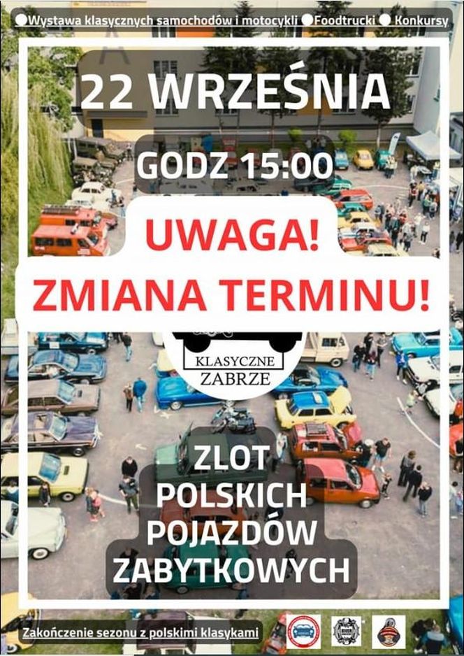 Zlot polskich pojazdów zabytkowych, 22,09 godz. 15:00, Zabrze