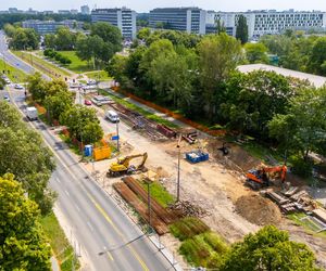 Budowa tramwaju do Dworca Zachodniego od strony Ochoty