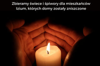  Poznań: znicze, koce i śpiwory dla Ukraińców