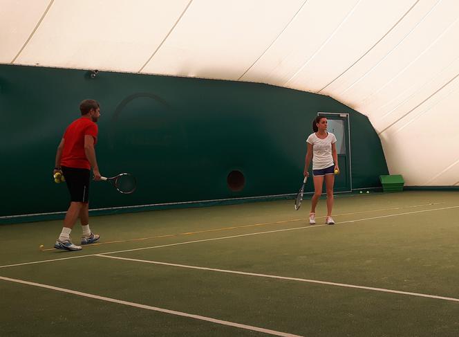 Agnieszka Radwańska, trening