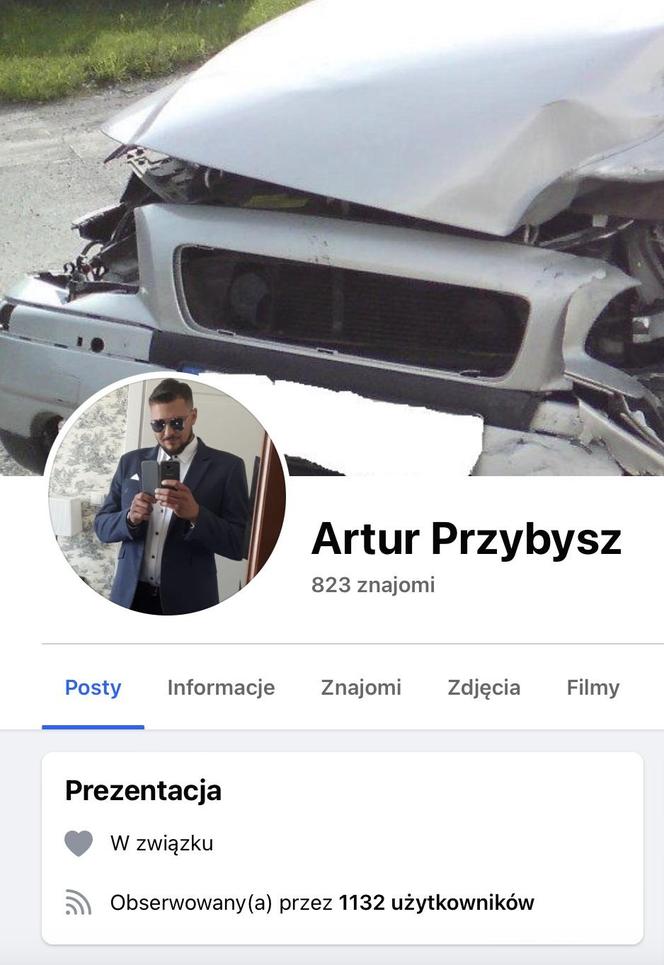 Artur Przybysz screen Facebook