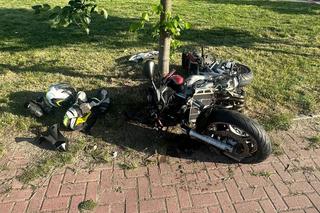 Wypadek na ul. Drabika w Siedlcach