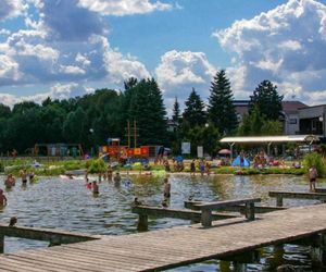 plaża miejska w Augustowie nad jeziorem Necko