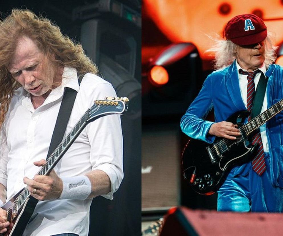 Dave Mustaine, Angus Young