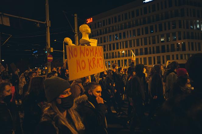 Protest kobiet we Wrocławiu