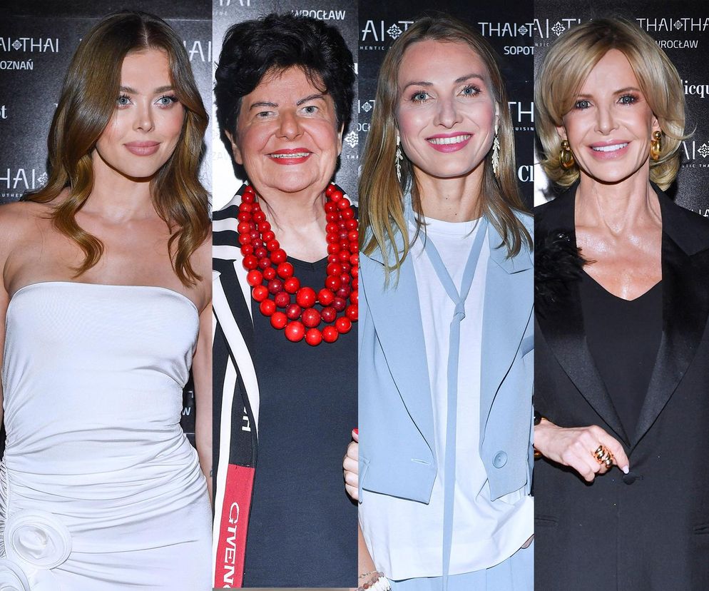 Celebryci na imprezie z okazji 15-lecia restauracji Thai Thai