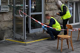 INCYDENT PRZED BUDYNKIEM BIURA KRAJOWEGO PO