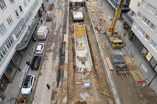 Tak postępują prace w Nowym Centrum Warszawy