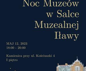 Noc muzeów Iława 2023 - plakaty