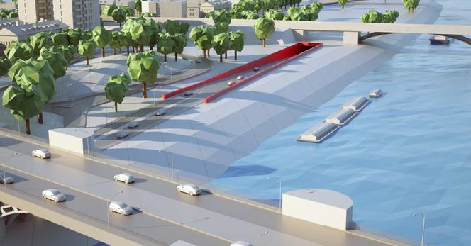 Nowy tunel Wisłostrady