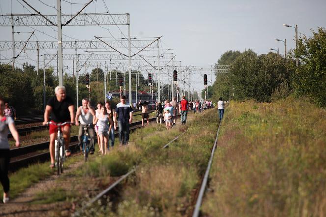 WYPADEK POCIĄGU relacji Warszawa – Katowice