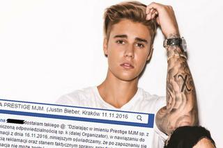 Justin Bieber - co ze skargami po koncercie w Krakowie? 