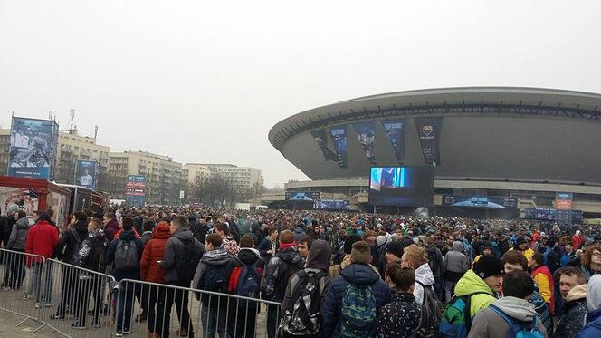 IEM 2016 Katowice: Przed Spodkiem tłumy