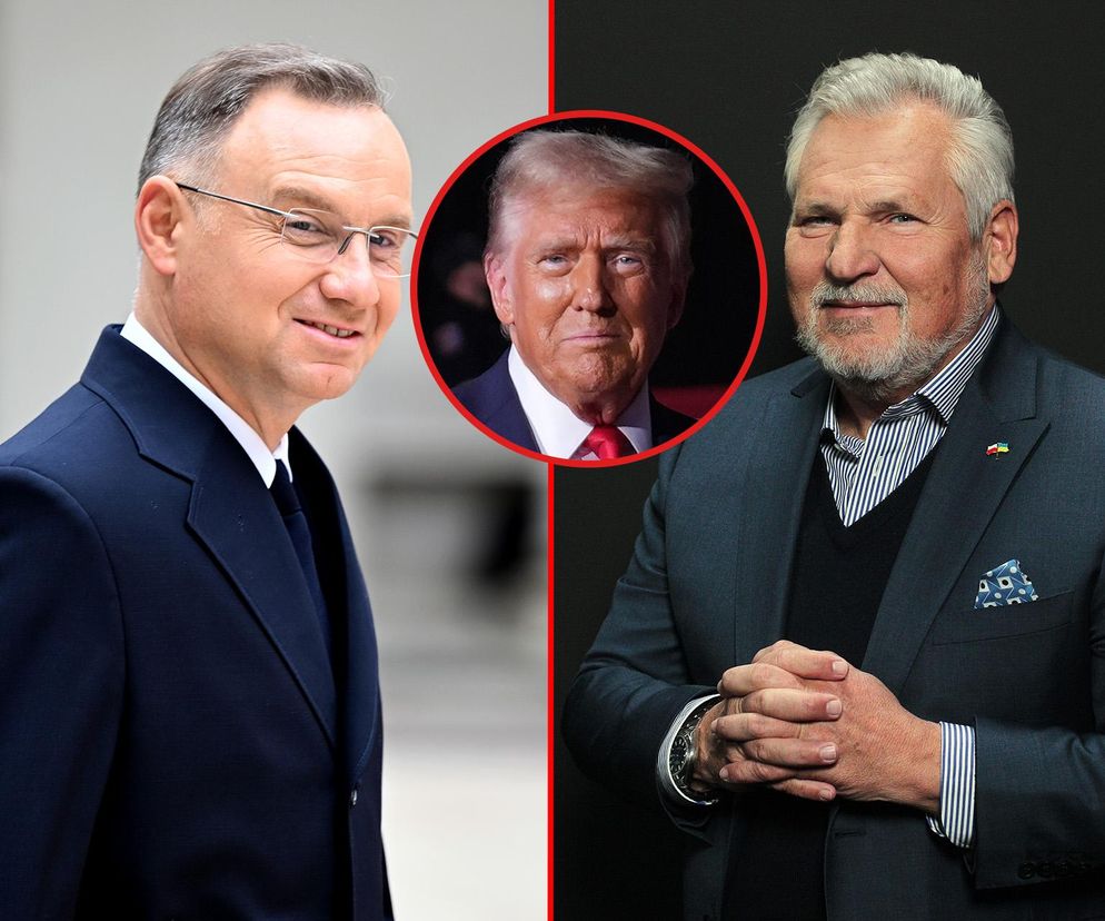 A. Duda, A. Kwaśniewski, D. Trump