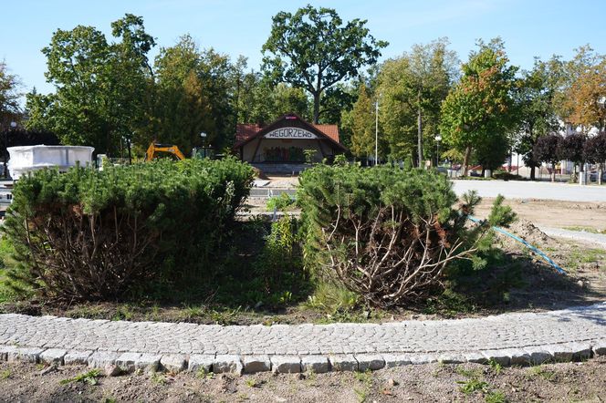 Centrum Węgorzewa przechodzi metamorfozę. Widać już efekty prac