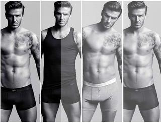 David Beckham biega w majtkach w reklamie H&M