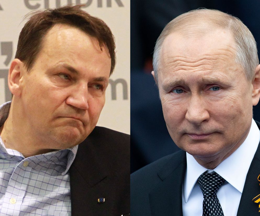 Radosław Sikorski, Władimir Putin