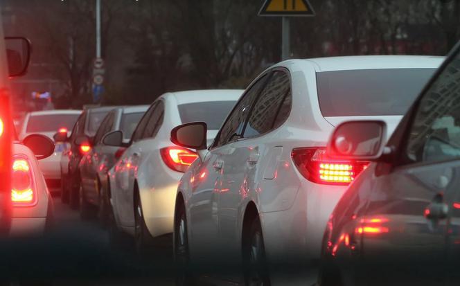 Mniej korków w Poznaniu...przez PANDEMIĘ!