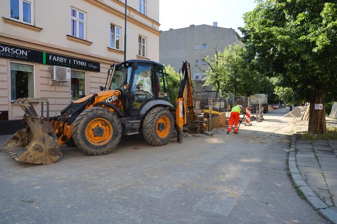 Na ul. Lipowej w Łodzi powstaje kolejny woonerf