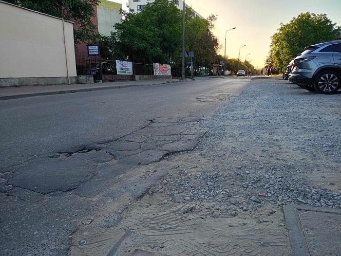 Nawierzchnia ulicy Kraszewskiego będzie frezowana w różnych dniach na dwóch odcinkach