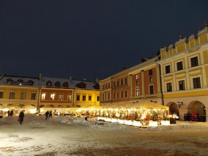 Mikołajki w Zamościu - otwarcie lodowiska 