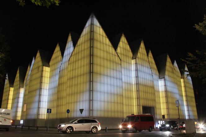 Wyjątkowa iluminacja Filharmonii w Szczecinie