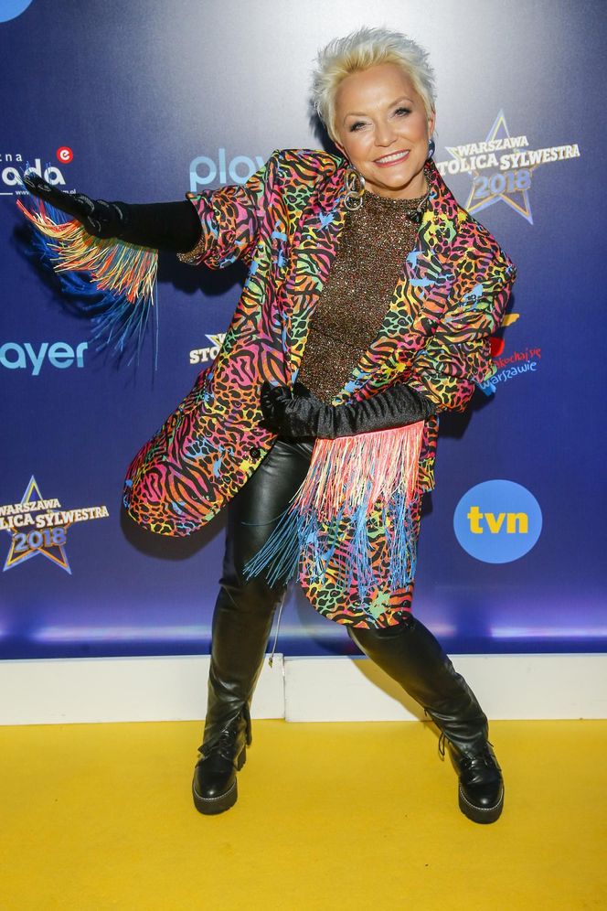 Małgorzata Ostrowska sama wypracowała swój niepodrabialny styl. Dosłownie!