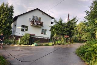 Gwałtowna burza w Żywcu