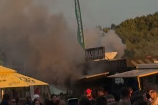 Pożar food tracka na Rap Stacja Festiwal 2025