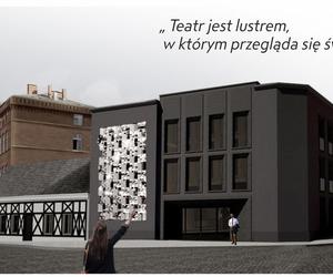 Lustro pojawi się na frontowej ścianie Teatru Kameralnego