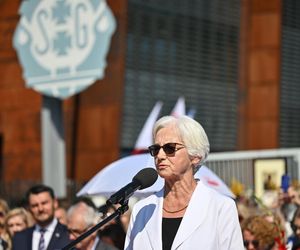 Danuta Wałęsa na obchodach 45. rocznicy podpisania Porozumień Sierpniowych