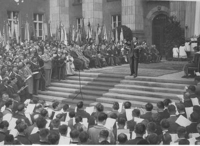 Zjazd Związku Śpiewaków Śląskich w Katowicach. Rok 1936