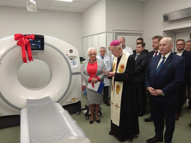 Uroczyste otwarcie Pracowni Tomografii Komputerowej. Nowy tomograf trafił do Olsztyńskiego Szpitala Pulmonologicznego