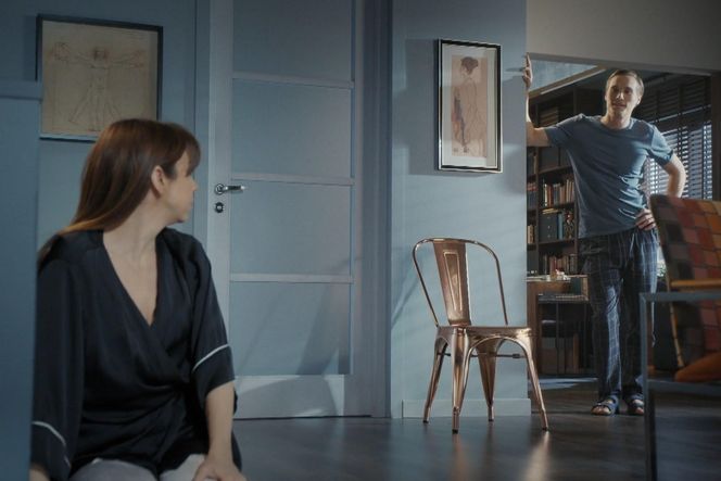 M jak miłość odc. 1853. Aneta (Ilona Janyst), Olek (Maurycy Popiel)