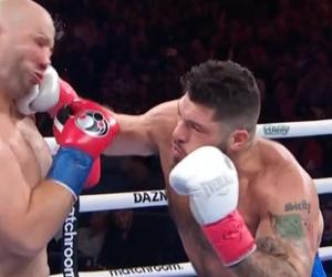 Adam Kownacki okrutnie poobijany. Brutalny cios posłał go na deski. Wideo mrozi krew w żyłach