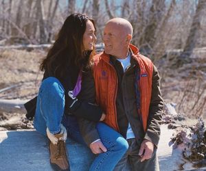 Bruce Willis z żoną