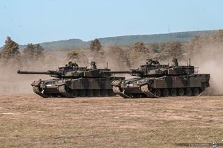 Czołgi K2 i wyrzutnie HIMARS