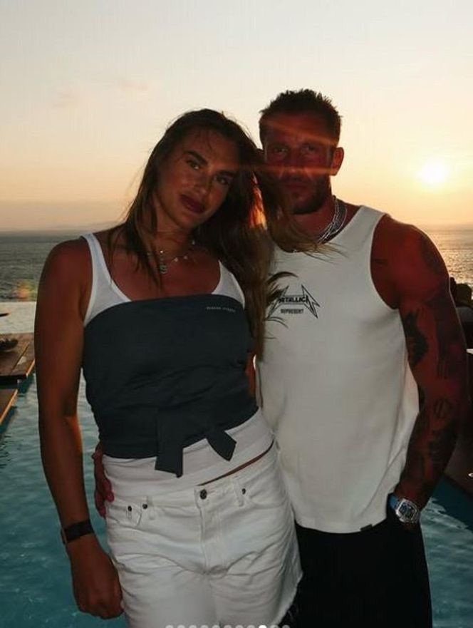 Aryna Sabalenka na wyspie Mykonos