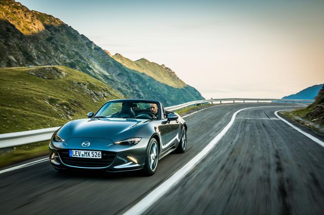 2019 Mazda MX-5 na Drodze Transfogaraskiej