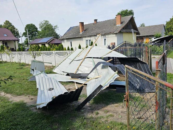 Trąba powietrzna przeszła na Podkarpaciu