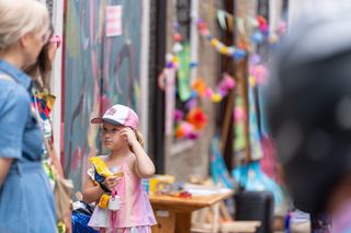   Tłumy na Starym Mieście w Olsztynie. Tak mieszkańcy świętowali Dzień Dziecka