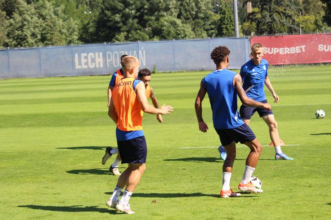 Trening Lecha Poznań przed meczem z Zagłębiem Lubin