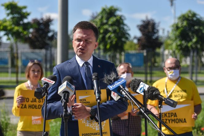 Tak zmieniał się Szymon Hołownia