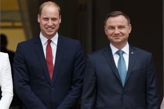 Spotkanie księcia Williama i prezydenta Andrzeja Dudy. Znamy plan