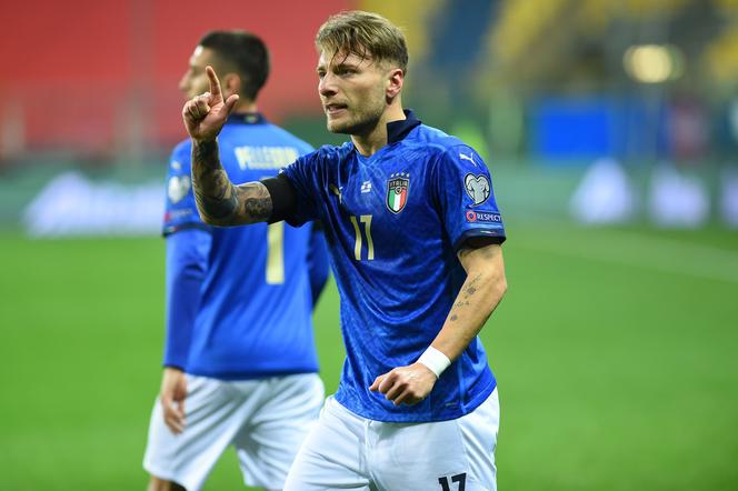 Ciro Immobile zdobył jedną z bramek w meczu Włochów z Irlandią Północną (2:0). 