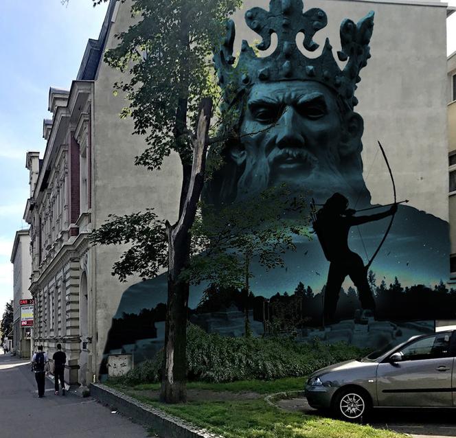 Nowy mural w Bydgoszczy