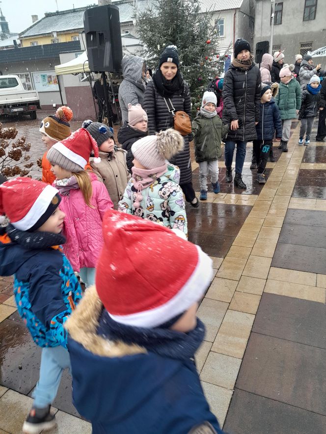 Na rynku w Mordach stanęła choinka