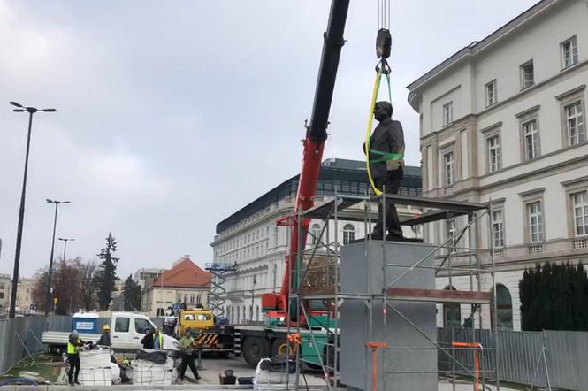 Pomnik Lecha Kaczyńskiego już w Warszawie