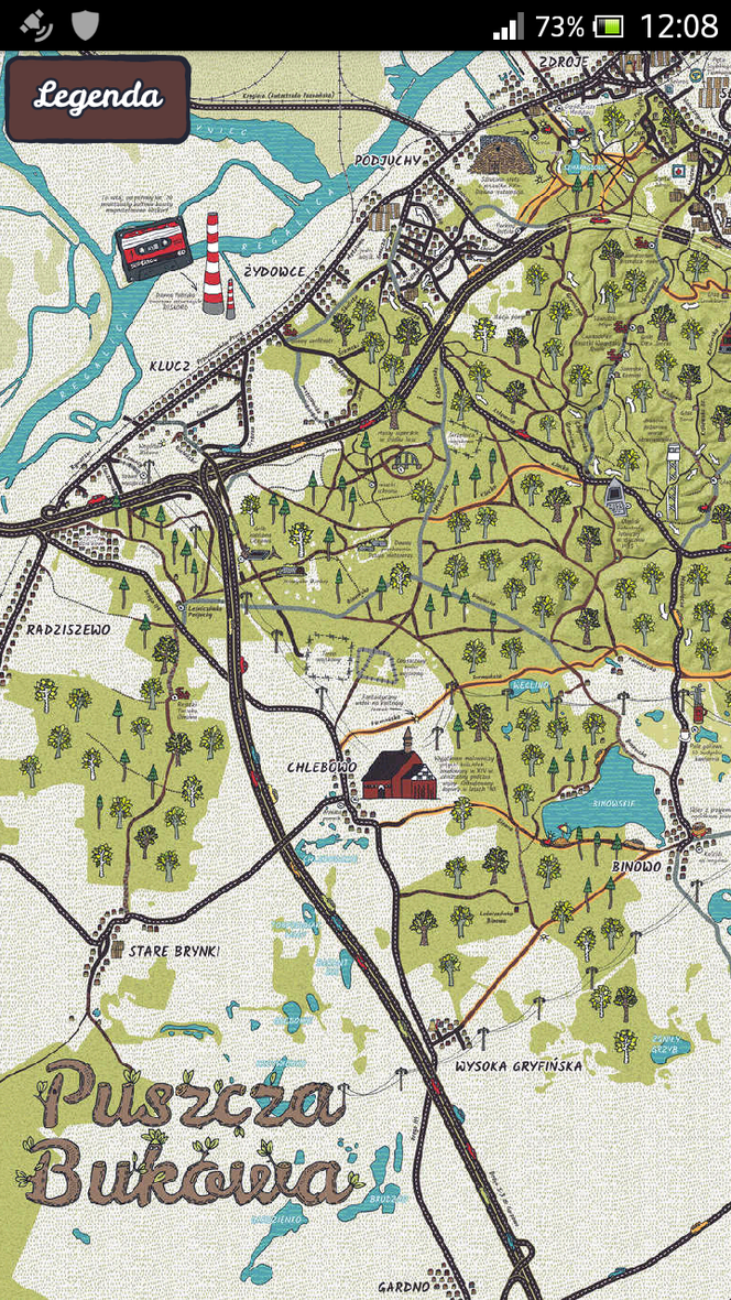 Aplikacja Puszcza Bukowa