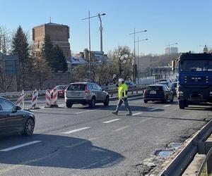 Rozkopali nowy wiadukt. Absurd na Trasie Łazienkowskiej